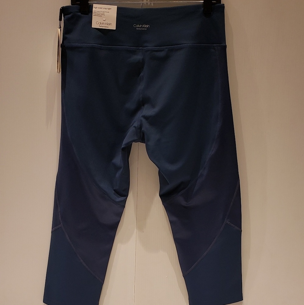 SOLD! Calvin Klein Shine High-Waist Crop Leggings - Picture 4 of 5